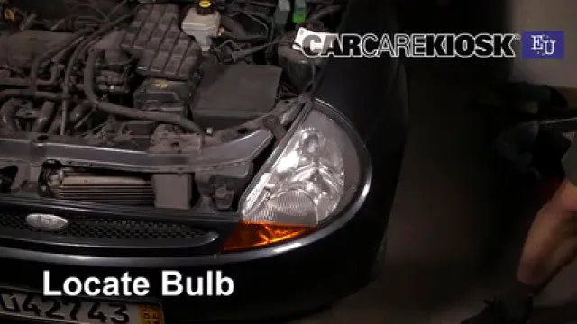 1997 Ford Ka Silver 1.3L 4 Cyl. Éclairage Feu de jour (remplacer l'ampoule)